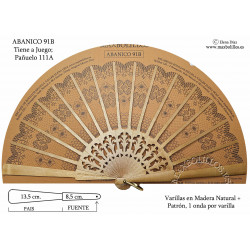 Varillas+Patrón 91B Madera...