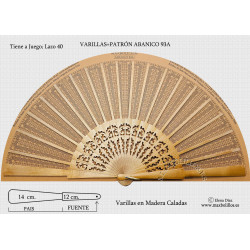 Varillas+Patrón 93A Madera...