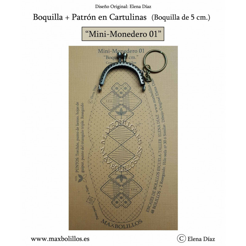 Patrón Mini-Monedero + Boquilla 1