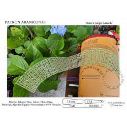 Patrón Abanico 92B
