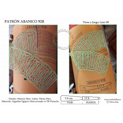 Patrón Abanico 92B