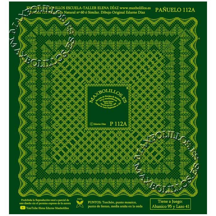Patrón Pañuelo 112A
