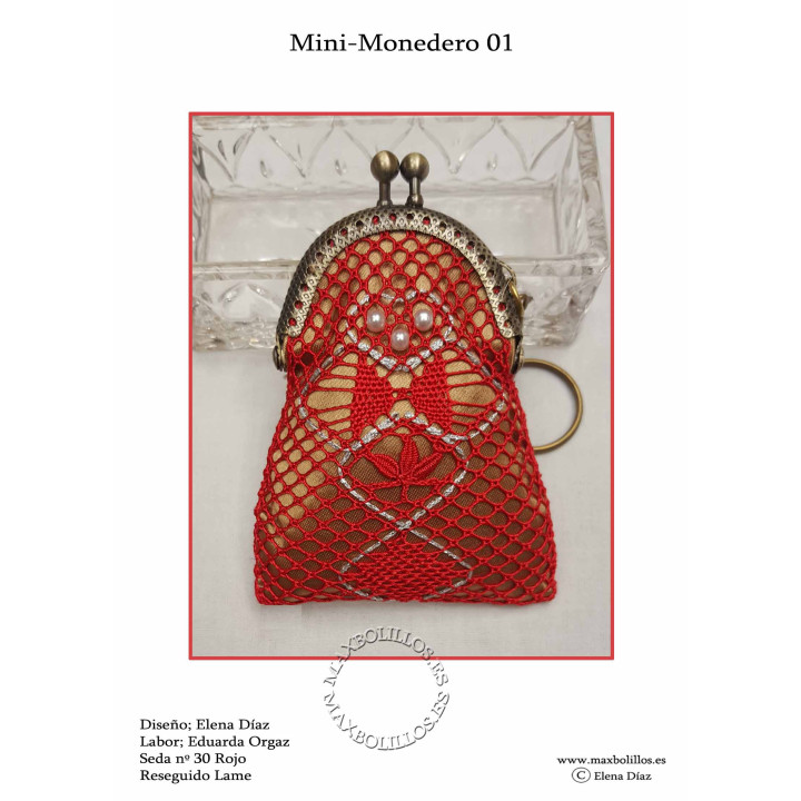 Patrón Mini Monedero 1 Gratis