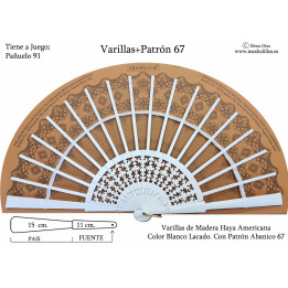 Varillas+Patrón 67 Blanco