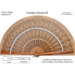 Varillas+Patrón 67 Haya