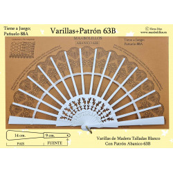 Varillas+Patrón 63B Blanco
