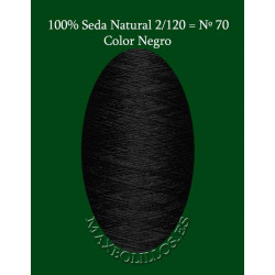 Seda Natural Nº70 Negro