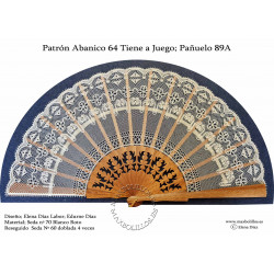 Varillas+Patrón 64B Madera Natural