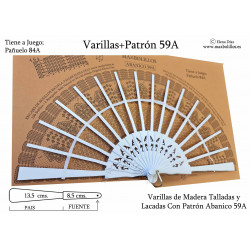 Varillas+Patrón 59A Blanco