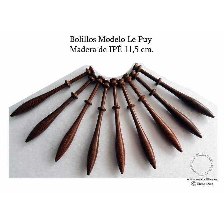 Bolillos Le Puy Madera IPÉ