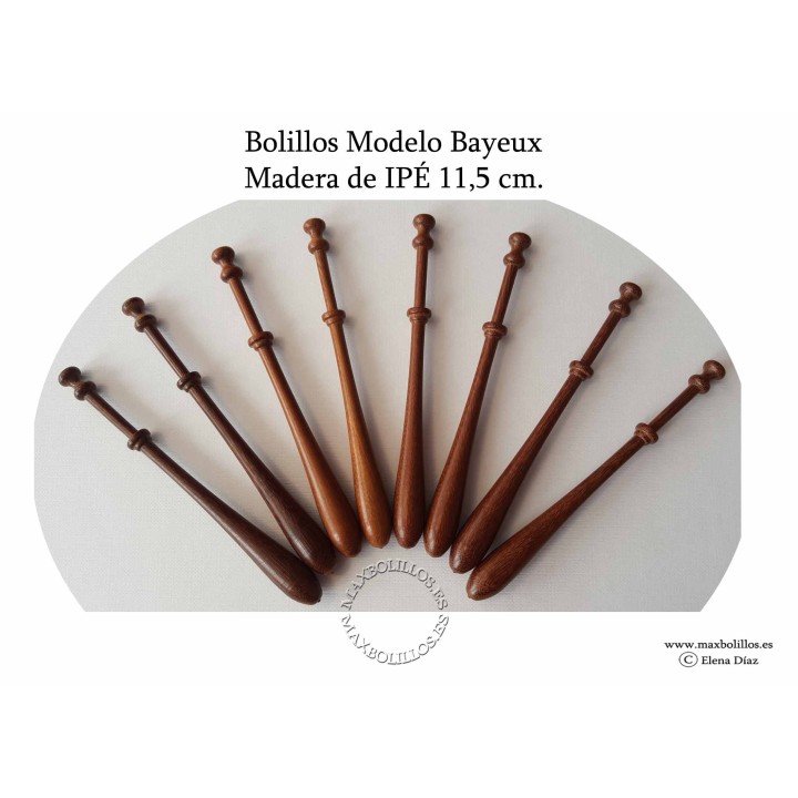 Bolillos Bayeux Madera IPÉ