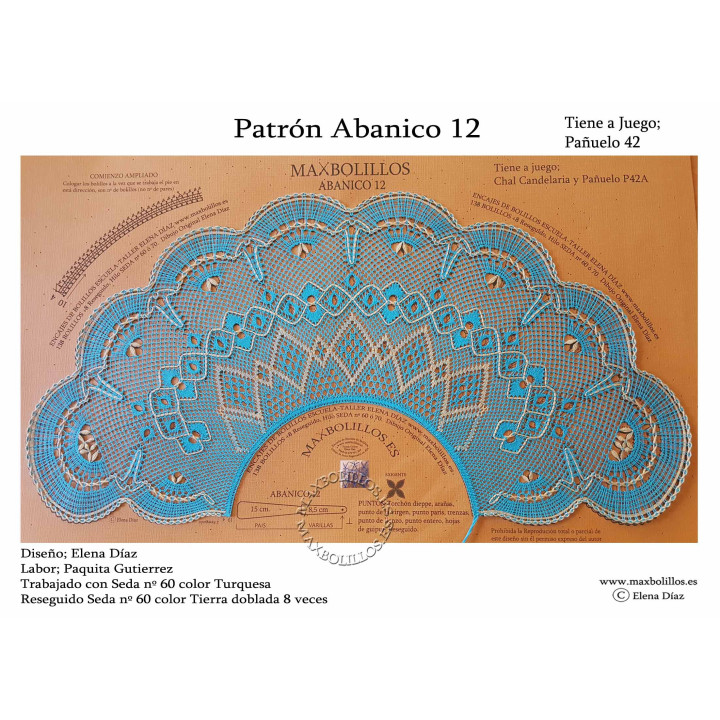 Patrón Abanico 12