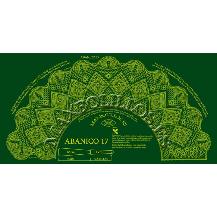 Patrón Abanico 17