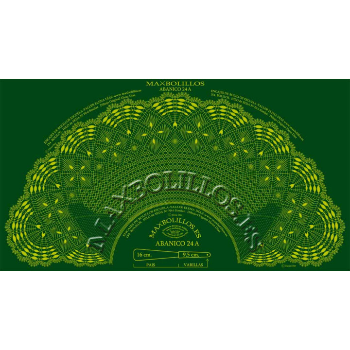Patrón Abanico 24A