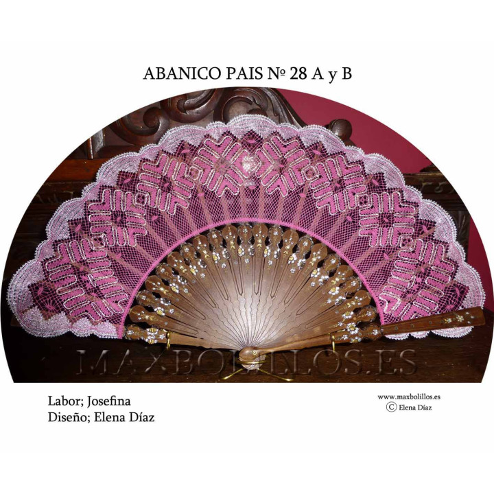 Patrón Abanico 28B