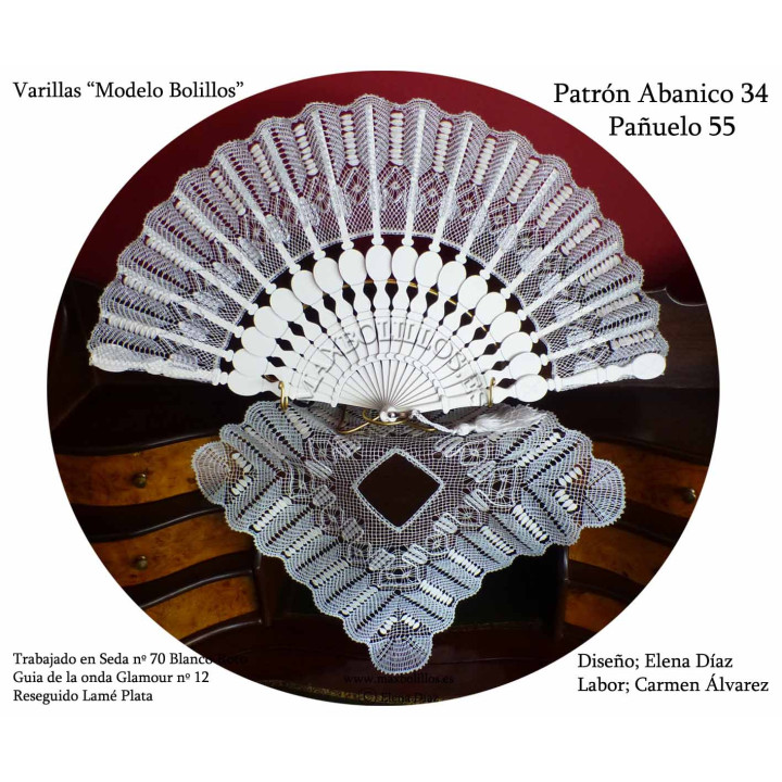 Patrón Abanico 34