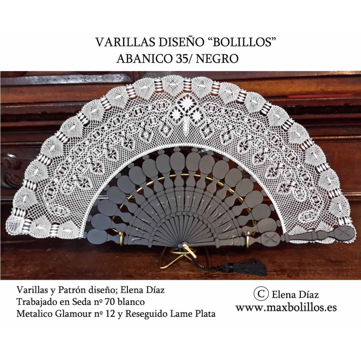 Patrón Abanico 35B