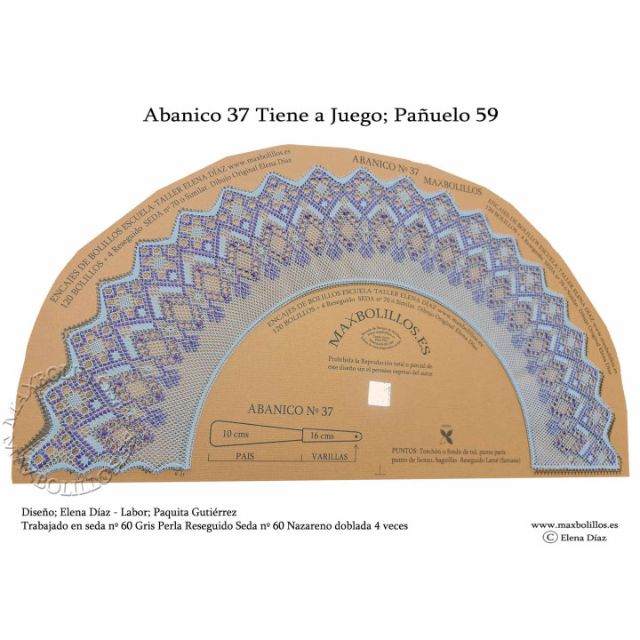Patrón Abanico 37