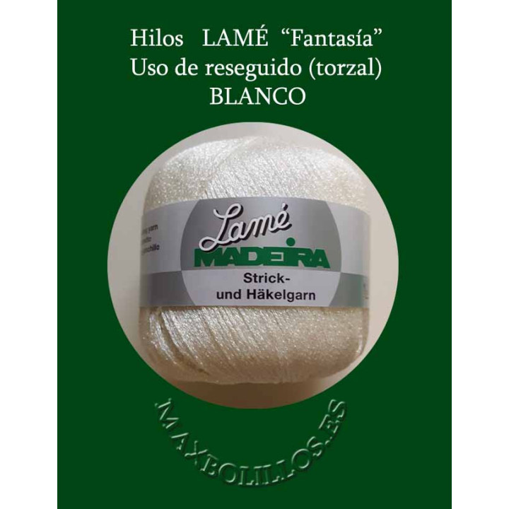 Lamé Fantasía Blanco
