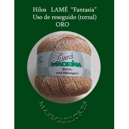 Lamé Fantasía Oro
