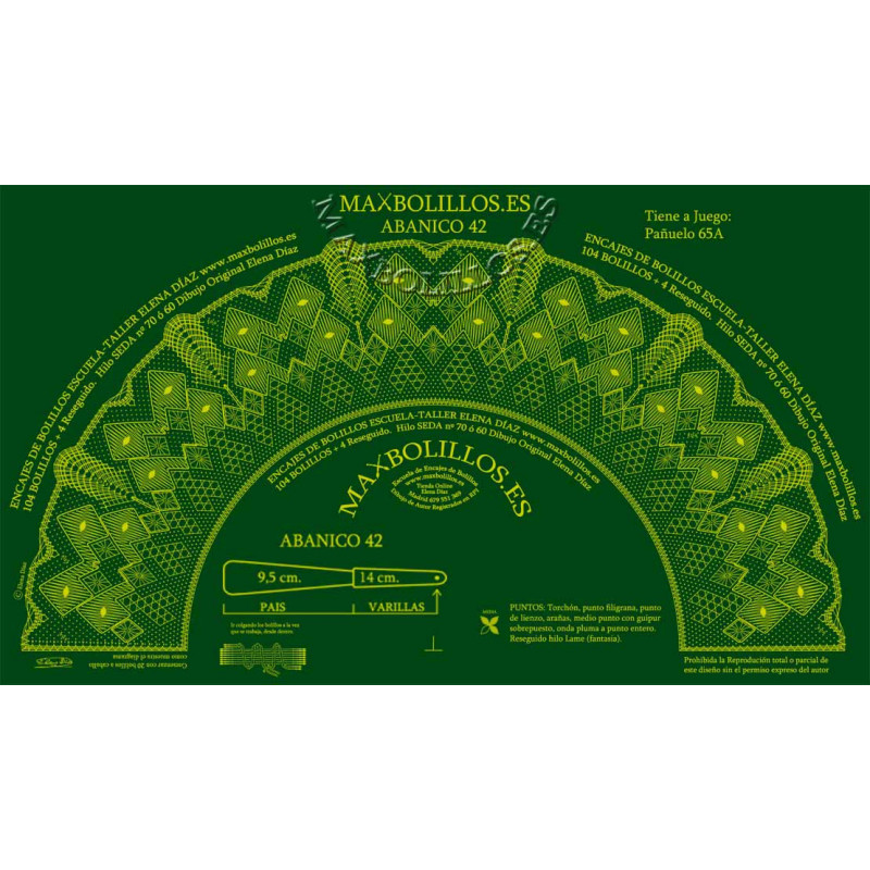 Patrón Abanico 42