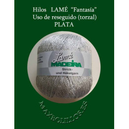 Lamé Fantasía Plata