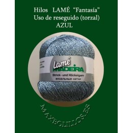 Lamé Fantasía Azul