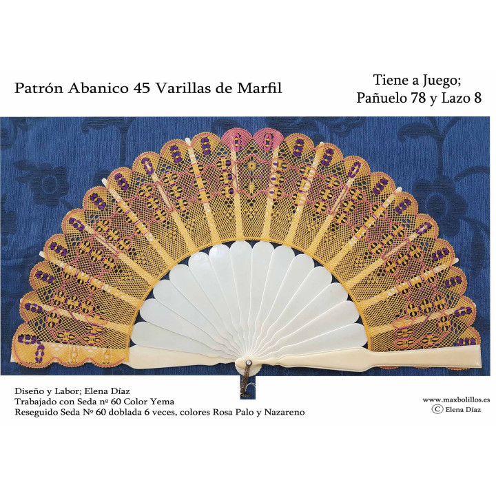 Patrón Abanico 45