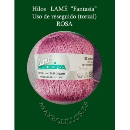 Lamé Fantasía Rosa