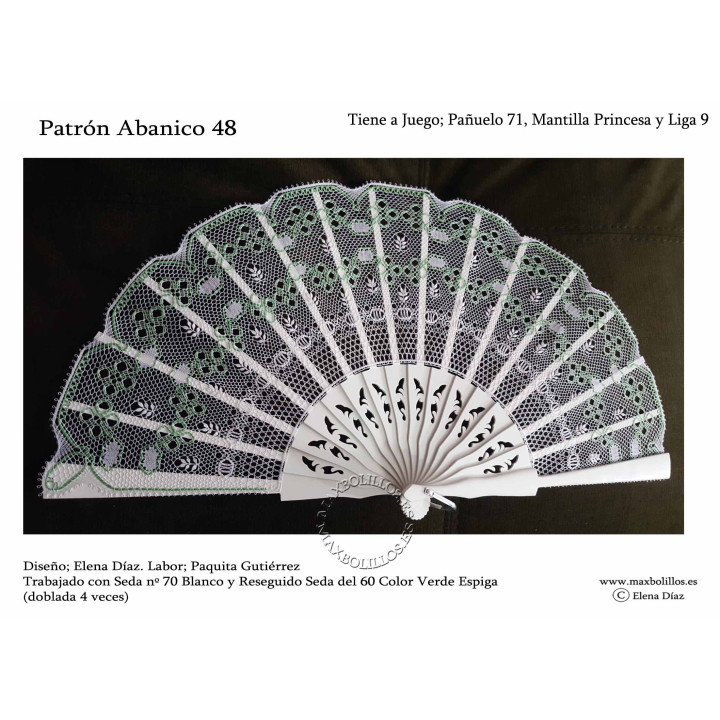 Patrón Abanico 48