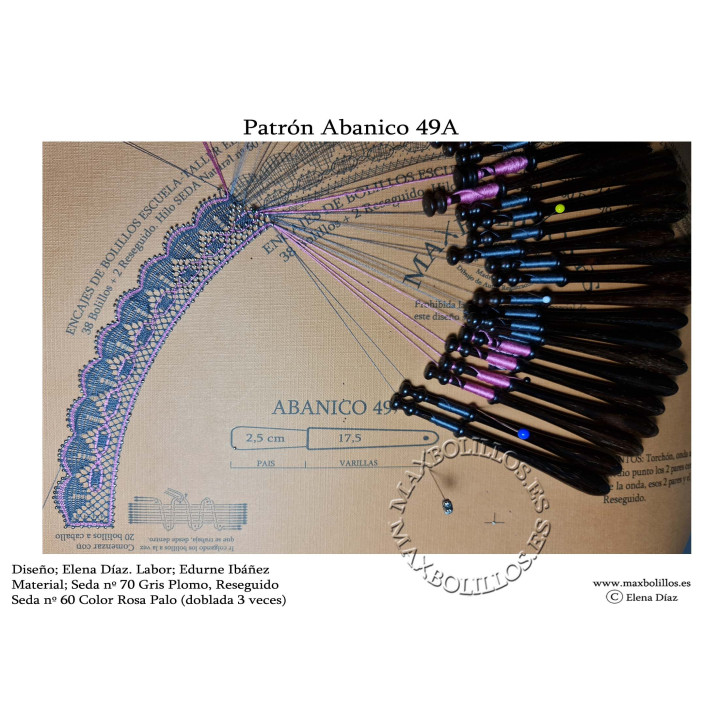 Patrón Abanico 49A