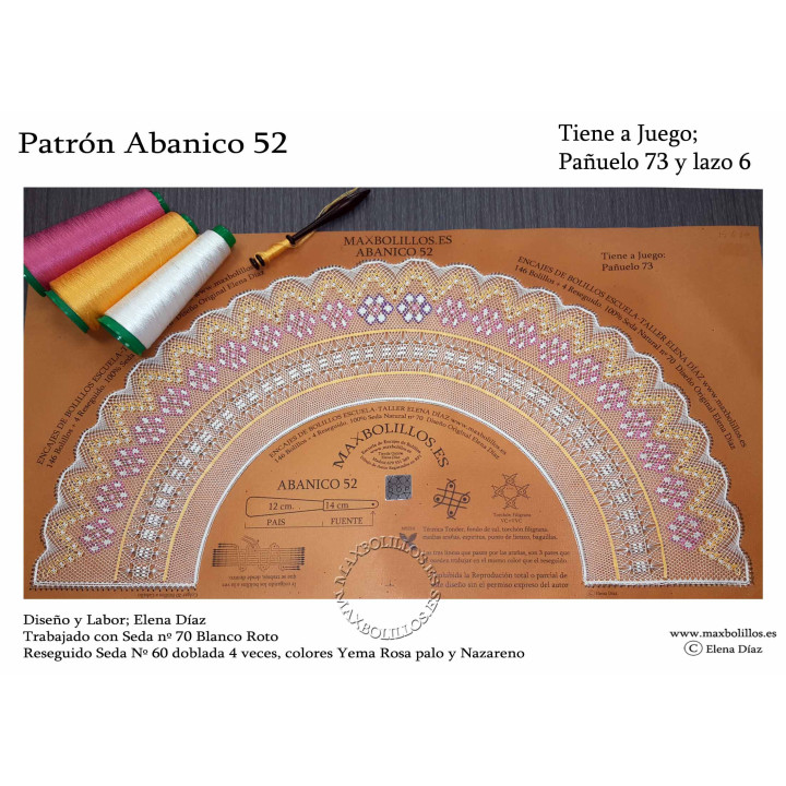 Patrón Abanico 52