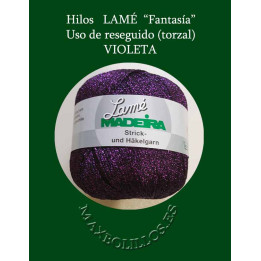Lamé Fantasía Violeta