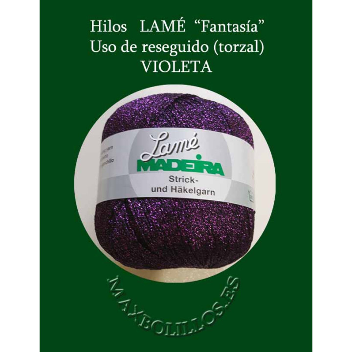 Lamé Fantasía Violeta