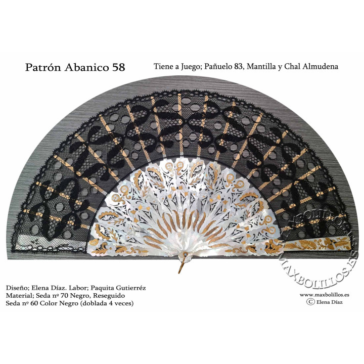 Patrón Abanico 58A
