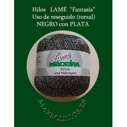Lamé Fantasía Negro