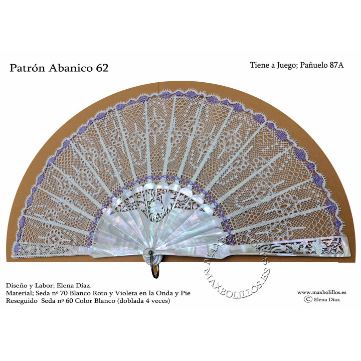 Patrón Abanico 62B