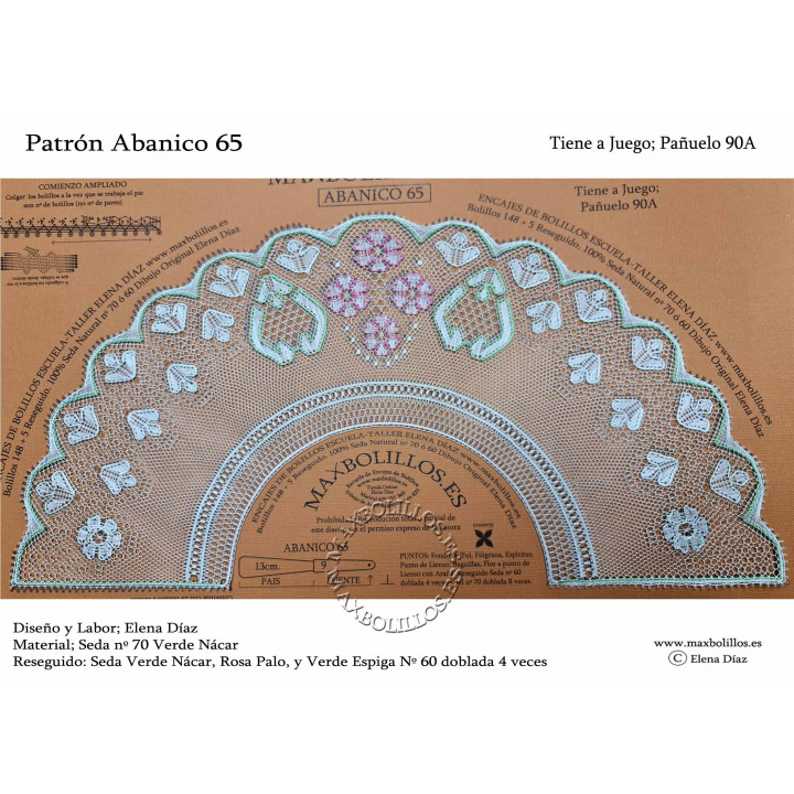 Patrón Abanico 65