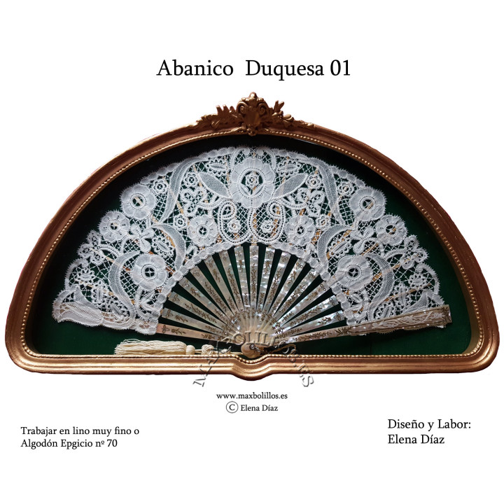 Patrón Abanico Duquesa 01