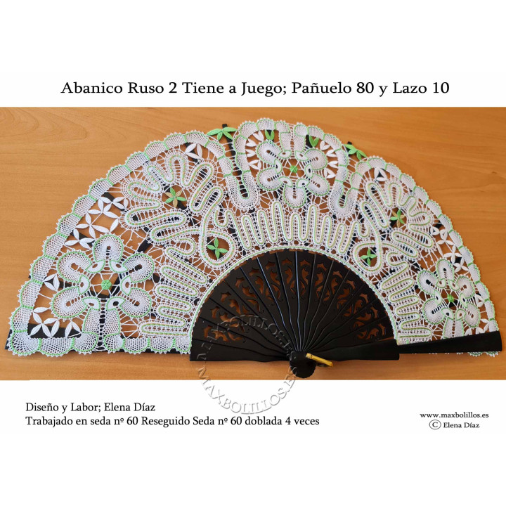 Patrón Abanico Ruso 2B