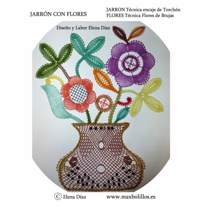 Jarrón con Flores 02