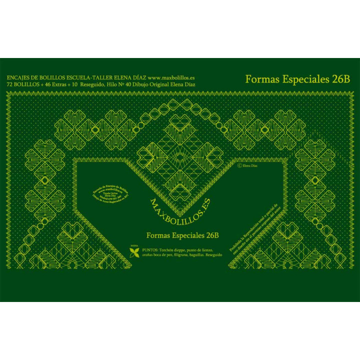 Patrón Formas Especiales 26B