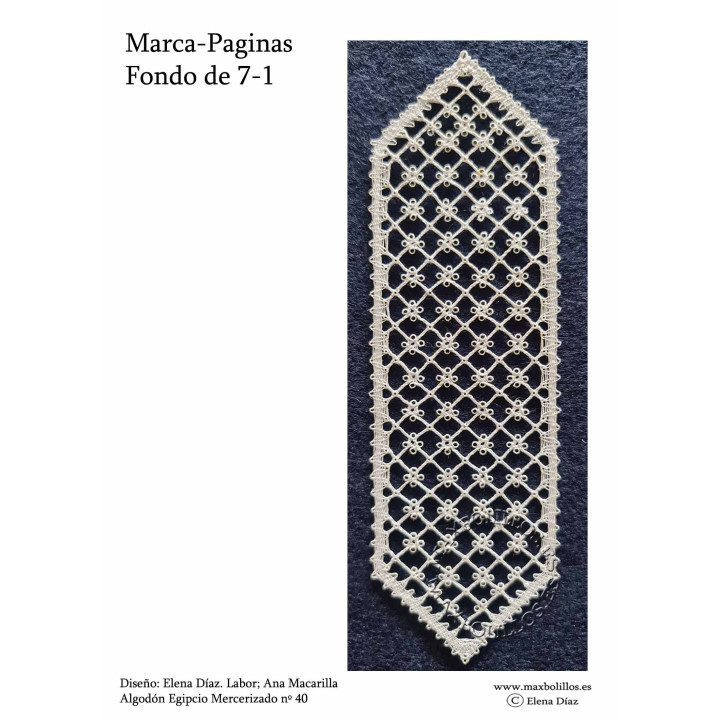 Patrón Marcapaginas 7