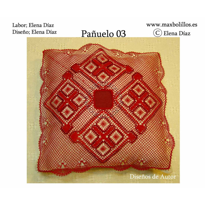 Patrón Pañuelo 3A