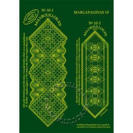 Patrón Marcapaginas 10