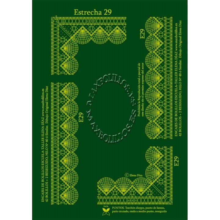 Patrón Estrecha 29