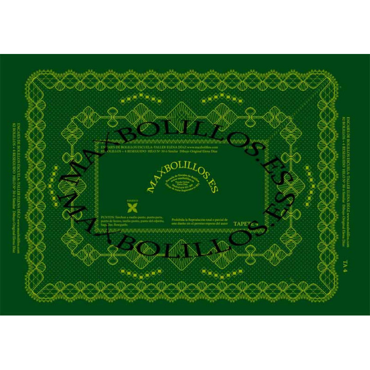 Patrón Tapete 4
