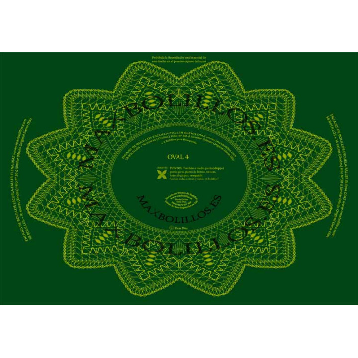 Patrón Oval 4