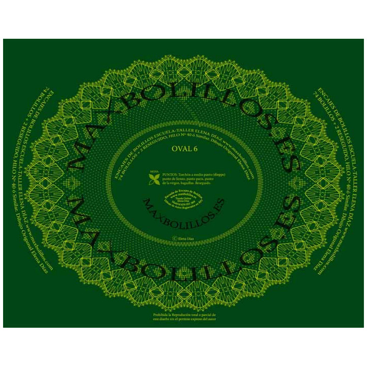 Patrón Oval 6