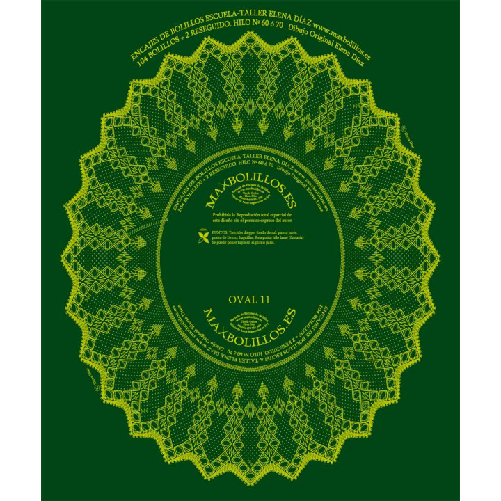 Patrón Oval 11
